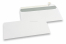 Valkoiset paperikirjekuoret, 114 x 229 mm (C5/6), 90 g, tarrasuljenta | Kirjekuorimaa.fi
