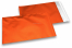Oranssit mattametalliset foliokirjekuoret – 180 x 250 mm | Kirjekuorimaa.fi