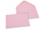 Värilliset korttikuoret – vaaleanpunainen, 133 x 184 mm | Kirjekuorimaa.fi