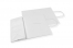 Paperikassi kierretyt kahvat - valkoinen, 240 x 110 x 310 mm, 100 g | Kirjekuorimaa.fi
