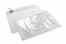 Panoraamaikkunallinen kirjekuori, 229 x 324 mm (A4), 160 gramman paperi, tarrasuljenta, (ikkunan koko 170 x 270 mm, sijainti: 27 mm vasemmalta, 30 mm alhaalta) | Kirjekuorimaa.fi