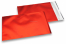 Punaiset mattametalliset foliokirjekuoret – 230 x 320 mm | Kirjekuorimaa.fi