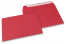 Värilliset paperikirjekuoret, punainen – 162 x 229 mm | Kirjekuorimaa.fi