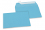 Värilliset paperikirjekuoret, taivaansininen – 114 x 162 mm | Kirjekuorimaa.fi