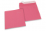 Värilliset paperikirjekuoret, pinkki – 160 x 160 mm | Kirjekuorimaa.fi