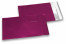 Viininpunaiset mattametalliset foliokirjekuoret – 114 x 162 mm | Kirjekuorimaa.fi