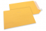 Värilliset paperikirjekuoret, kullankeltainen – 229 x 324 mm | Kirjekuorimaa.fi