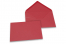 Värilliset korttikuoret – punainen, 114 x 162 mm | Kirjekuorimaa.fi
