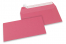 Värilliset paperikirjekuoret, pinkki – 110 x 220 mm | Kirjekuorimaa.fi