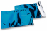 Värilliset metallinhohtoiset foliokuoret, sininen – 162 x 229 mm | Kirjekuorimaa.fi