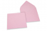 Värilliset korttikuoret – vaaleanpunainen, 155 x 155 mm | Kirjekuorimaa.fi