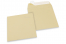 Värilliset paperikirjekuoret, kamelinruskea – 160 x 160 mm | Kirjekuorimaa.fi