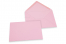 Värilliset korttikuoret – vaaleanpunainen, 114 x 162 mm | Kirjekuorimaa.fi