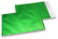 Vihreät mattametalliset foliokirjekuoret – 180 x 250 mm | Kirjekuorimaa.fi