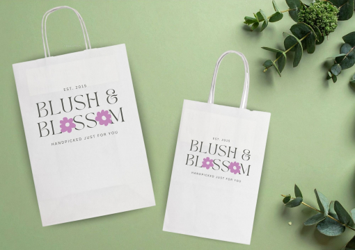 Paperikassi kierretyt kahvat | Kirjekuorimaa.fi