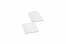 Valkoiset läpinäkyvät kirjekuoret - 125 x 125 mm | Kirjekuorimaa.fi