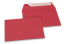 Värilliset paperikirjekuoret, punainen – 114 x 162 mm | Kirjekuorimaa.fi