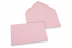 Värilliset korttikuoret – vaaleanpunainen, 125 x 175 mm | Kirjekuorimaa.fi