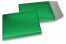 Kuplapussi EKO metallinhohtoinen - vihreä 180 x 250 mm | Kirjekuorimaa.fi