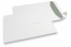 Valkoiset paperikirjekuoret, 229 x 324 mm (C4), 120 gramman, tarrasuljenta, paino n. 16 g. | Kirjekuorimaa.fi