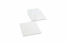 Valkoiset läpinäkyvät kirjekuoret - 160 x 160 mm | Kirjekuorimaa.fi