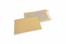 Kartonkitaustaiset kirjekuoret - 229 x 324 mm, edessä ruskea kraft 120 gr, takana 450 g ruskea duplex, tarranauha | Kirjekuorimaa.fi