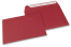 Värilliset paperikirjekuoret, tummanpunainen – 162 x 229 mm | Kirjekuorimaa.fi