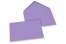 Värilliset korttikuoret – violetti, 125 x 175 mm | Kirjekuorimaa.fi