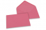 Värilliset korttikuoret – pinkki, 133 x 184 mm | Kirjekuorimaa.fi
