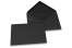 Värilliset korttikuoret – musta, 114 x 162 mm | Kirjekuorimaa.fi