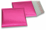 Kuplapussi EKO metallinhohtoinen - vaaleanpunainen 165 x 165 mm | Kirjekuorimaa.fi