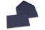 Värilliset korttikuoret – tummansininen, 125 x 175 mm | Kirjekuorimaa.fi