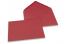 Värilliset korttikuoret – tummanpunainen, 162 x 229 mm | Kirjekuorimaa.fi
