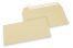 Värilliset paperikirjekuoret, kamelinruskea – 110 x 220 mm | Kirjekuorimaa.fi