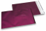 Viininpunaiset mattametalliset foliokirjekuoret – 180 x 250 mm | Kirjekuorimaa.fi