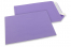 Värilliset paperikirjekuoret, violetti – 229 x 324 mm  | Kirjekuorimaa.fi