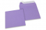 Värilliset paperikirjekuoret, violetti – 160 x 160 mm | Kirjekuorimaa.fi