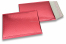 Kuplapussi EKO metallinhohtoinen - punainen 180 x 250 mm | Kirjekuorimaa.fi