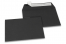 Värilliset paperikirjekuoret, musta – 114 x 162 mm | Kirjekuorimaa.fi