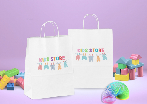 Paperikassi kierretyt kahvat | Kirjekuorimaa.fi