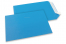 Värilliset paperikirjekuoret, merensininen – 229 x 324 mm | Kirjekuorimaa.fi