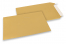 Värilliset paperikirjekuoret, kulta metallinhohtoinen – 229 x 324 mm | Kirjekuorimaa.fi