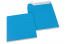 Värilliset paperikirjekuoret, merensininen – 160 x 160 mm  | Kirjekuorimaa.fi