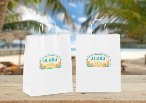 Paperikassi kierretyt kahvat | Kirjekuorimaa.fi