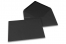 Värilliset korttikuoret – musta, 162 x 229 mm | Kirjekuorimaa.fi