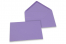 Värilliset korttikuoret – violetti, 114 x 162 mm | Kirjekuorimaa.fi