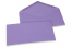 Värilliset korttikuoret – violetti, 110 x 220 mm | Kirjekuorimaa.fi