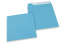 Värilliset paperikirjekuoret, taivaansininen – 160 x 160 mm | Kirjekuorimaa.fi