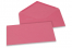 Värilliset korttikuoret – pinkki, 110 x 220 mm | Kirjekuorimaa.fi