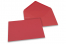 Värilliset korttikuoret – punainen, 162 x 229 mm | Kirjekuorimaa.fi